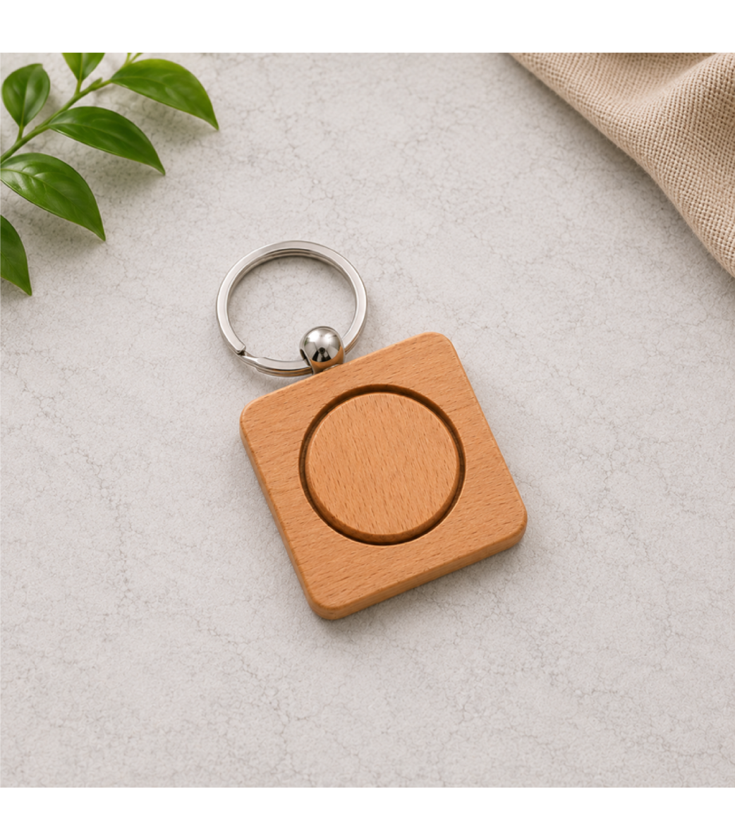 Wooden Keychain