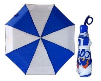 Folding Umbrella (3 Fold, Manual Open) - 21.5 in